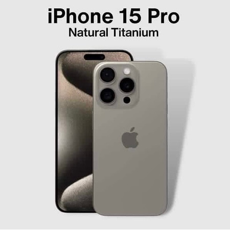 iPhone 15 PRO 512GB Natural Titanium (MTV93) APPLE, фото