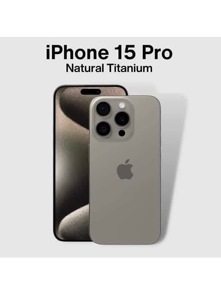 iPhone 15 PRO 512GB Natural Titanium (MTV93) APPLE, фото