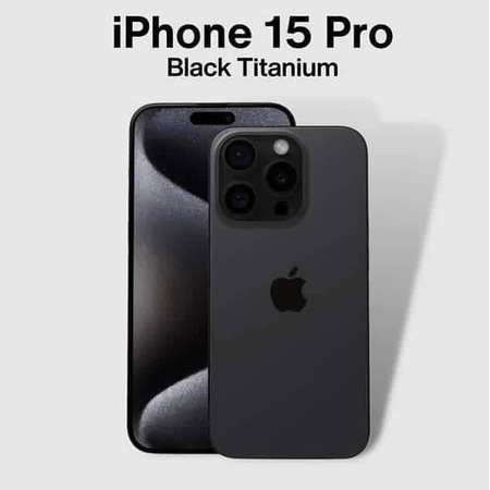 iPhone 15 PRO 512GB Black Titanium (MTV73) APPLE, фото