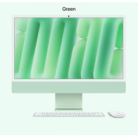 iMac 24" M4 16GB/256GB 10CPU/10GPU Green (MWUY3) APPLE, фото