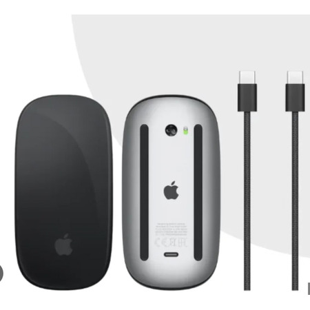 APPLE Magic Mouse Multi-Touch Surface Black (MMMQ3)