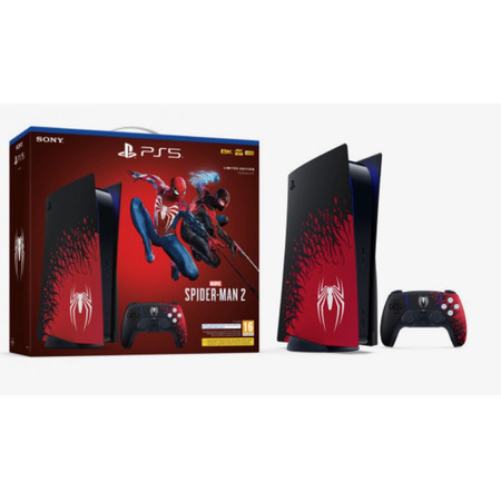 Sony PlayStation 5 825GB Ultra HD-Ray (Spider-Man 2 Limited Edition) SONY, фото